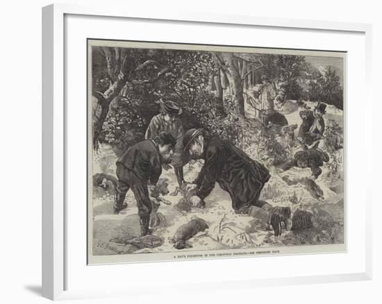 A Day's Ferreting in the Christmas Holidays-George Bouverie Goddard-Framed Giclee Print