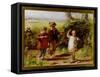 A Day's Fishing: Morning, 1866-William McTaggart-Framed Stretched Canvas