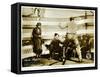 A Day's Pleasure, Edna Purviance, Charlie Chaplin, Tom Wilson, 1919-null-Framed Stretched Canvas