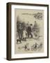 A Day's Rabbiting-null-Framed Giclee Print