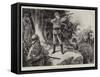 A Day's Shooting on the Shore of Albania-William Heysham Overend-Framed Stretched Canvas