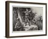 A Day's Shooting on the Shore of Albania-William Heysham Overend-Framed Giclee Print