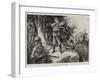 A Day's Shooting on the Shore of Albania-William Heysham Overend-Framed Giclee Print