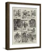 A Day's Sketching with Field Naturalists-null-Framed Giclee Print