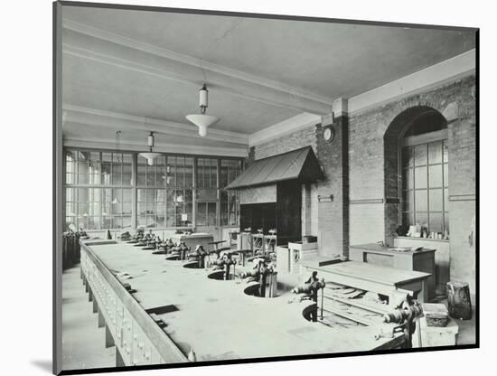 A Day Technical Class for Boys at the Central School of Arts and Crafts, Camden, London, 1911-null-Mounted Photographic Print