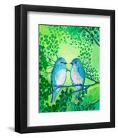 A Day Together-Jennifer Lommers-Framed Art Print