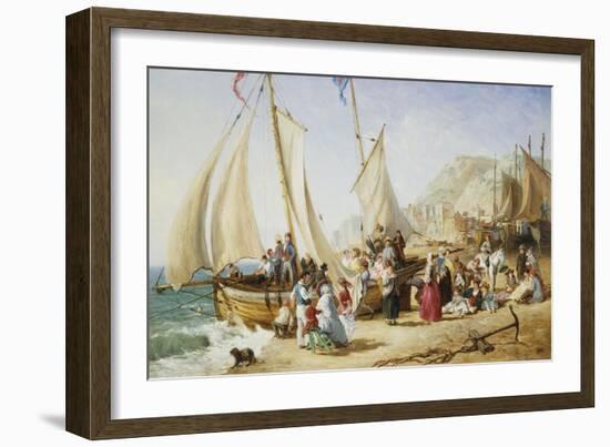 A Day Trip, Ramsgate, 1854-William Parrott-Framed Giclee Print