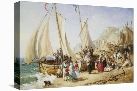 A Day Trip, Ramsgate, 1854-William Parrott-Stretched Canvas