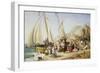 A Day Trip, Ramsgate-William Parrott-Framed Giclee Print