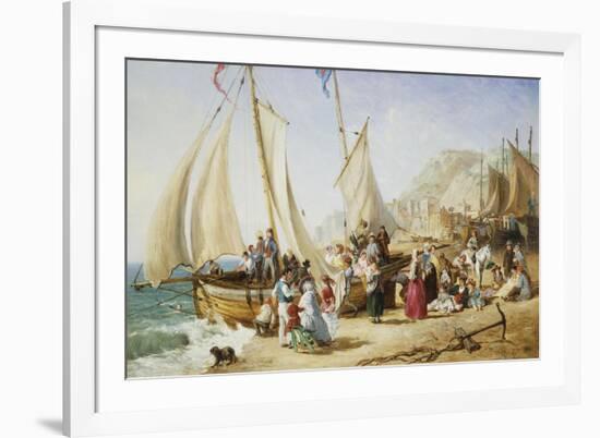 A Day Trip, Ramsgate-William Parrott-Framed Giclee Print