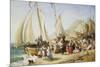 A Day Trip, Ramsgate-William Parrott-Mounted Giclee Print