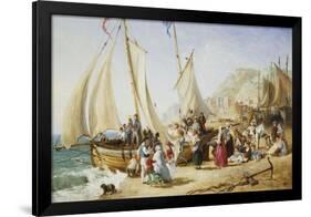 A Day Trip, Ramsgate-William Parrott-Framed Giclee Print