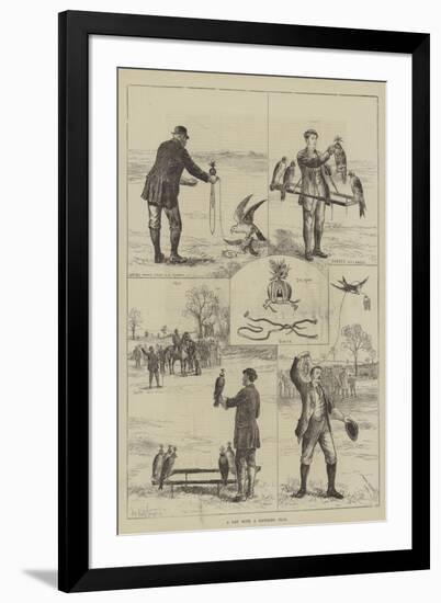 A Day with a Hawking Club-null-Framed Giclee Print