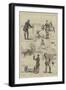 A Day with a Hawking Club-null-Framed Giclee Print