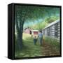 A Day with Dad-Kevin Dodds-Framed Stretched Canvas