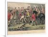 A Day with Puffingtons Hounds, 1865-Bradbury, Evans and Co-Framed Giclee Print