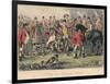 A Day with Puffingtons Hounds, 1865-Bradbury, Evans and Co-Framed Giclee Print