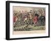 A Day with Puffingtons Hounds, 1865-Bradbury, Evans and Co-Framed Giclee Print