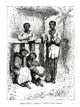 A Meal after the Gathering of Coffee, Brazil, 19th Century-A de Neuville-Mounted Giclee Print