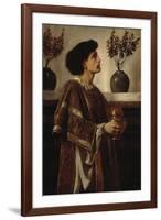 A Deacon, 1863 (Oil on Canvas)-Simeon Solomon-Framed Giclee Print