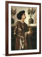 A Deacon. Eine Diakonin. 1863-Simeon Solomon-Framed Giclee Print