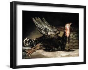 A Dead Turkey, 1808-1812-Francisco de Goya-Framed Giclee Print