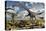 A Deadly Confrontation Between a Diplodocus and a Pair of Allosaurus-null-Stretched Canvas
