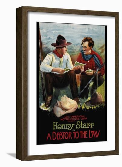 A Debtor to the Law-null-Framed Art Print
