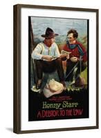 A Debtor to the Law-null-Framed Art Print