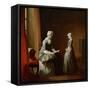 A Decent Education-Jean-Baptiste Simeon Chardin-Framed Stretched Canvas