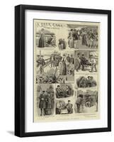 A Deck Game and its Results-William Ralston-Framed Giclee Print