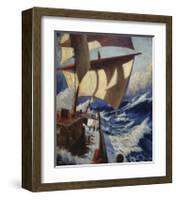 A Deck Scene-Herbert Barnard John Everett-Framed Premium Giclee Print