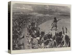 A Declaration of War in Matabeleland-William Small-Stretched Canvas