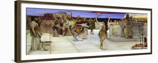 A Dedication to Bacchus, 1889-Sir Lawrence Alma-Tadema-Framed Giclee Print