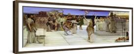 A Dedication to Bacchus, 1889-Sir Lawrence Alma-Tadema-Framed Giclee Print