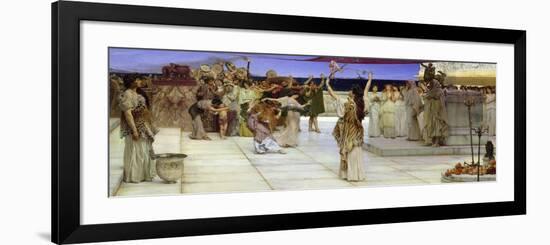 A Dedication to Bacchus, 1889-Sir Lawrence Alma-Tadema-Framed Giclee Print