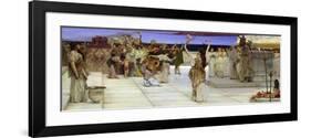 A Dedication to Bacchus, 1889-Sir Lawrence Alma-Tadema-Framed Giclee Print