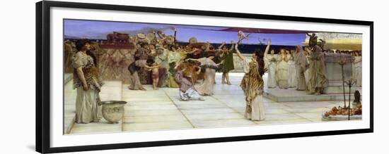 A Dedication to Bacchus, 1889-Sir Lawrence Alma-Tadema-Framed Giclee Print