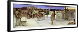 A Dedication to Bacchus, 1889-Sir Lawrence Alma-Tadema-Framed Giclee Print