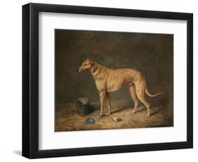 A Deerhound in a Stable Interior, 1817-Henry Thomas Alken-Framed Giclee Print