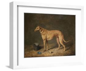 A Deerhound in a Stable Interior, 1817-Henry Thomas Alken-Framed Giclee Print