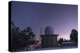 A Defunct Air Force Station Radar Tower at Mount Lemmon Observatory-null-Stretched Canvas