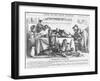 A Degenerate Daughter, 1870-George Du Maurier-Framed Giclee Print