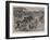A Degrading Spectacle, the Bull-Fight at Boulogne-William Henry Pike-Framed Giclee Print
