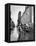 A Delivery Boy for a Tokyo Restaurant Carries a Tray of Soba Bowls-null-Framed Stretched Canvas