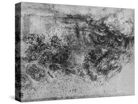 'A Deluge', c1480 (1945)-Leonardo Da Vinci-Stretched Canvas