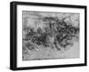 'A Deluge', c1480 (1945)-Leonardo Da Vinci-Framed Giclee Print