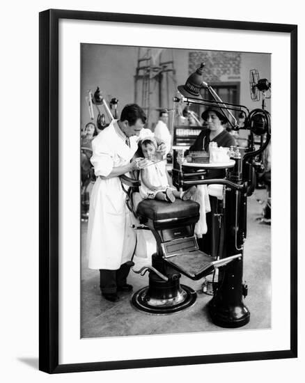 A Dental Clinic, Italy-Armando Bruni-Framed Giclee Print