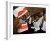 A Dental Practitioner from the Philophepa Train-null-Framed Photographic Print