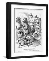 A Derby Obstruction, 1861-null-Framed Giclee Print